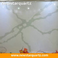 Newstar Calacatta White Quartz Book Match Tile